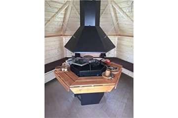 Die mit Shack BBQ Grill Hütte Set