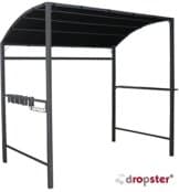 grillpavillon 233x145cm metall 162x174 - Materialwahl für Grillpavillons: Ein Leitfaden