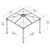 palram palermo gazebo 3000 gartenpavillon grau 295 x 295 x 276 cm 4 50x50 - Grillüberdachung