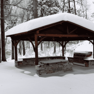 grillpavillo im schnee 300x300 - Die Vorzüge eines Grillpavillons im Schnee