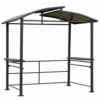 outsunny grillpavillon mit flammschutzdach bbq pavillon mit 2 ablagen stahl 100x100 - Grillpavillon-Reparatur: Tipps und Tricks für die Instandsetzung