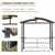 outsunny grillpavillon mit flammschutzdach bbq pavillon mit 2 ablagen stahl 5 50x50 - Startseite