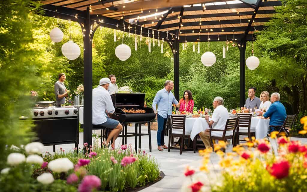 Grillpavillons im Sommer: Kühlungstipps